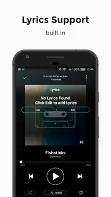 Musigraph Music Player android App screenshot 9