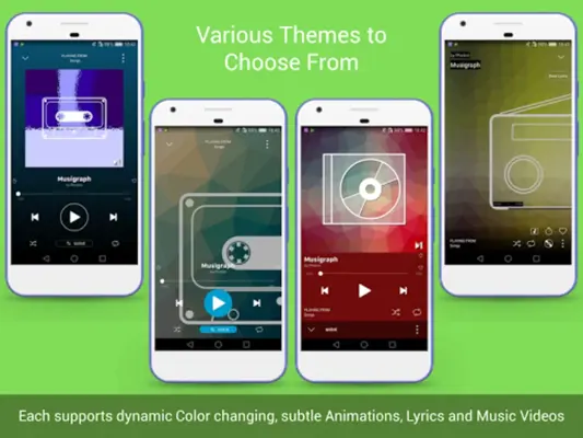 Musigraph Music Player android App screenshot 4