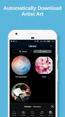 Musigraph Music Player android App screenshot 5